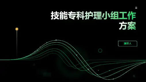 技能专科护理小组工作方案