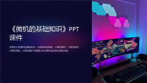 《微机的基础知识》课件