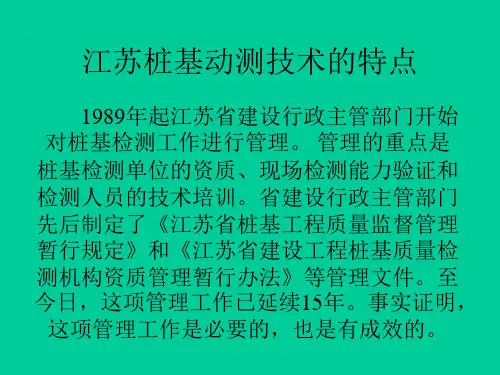 低应变检测技术培训