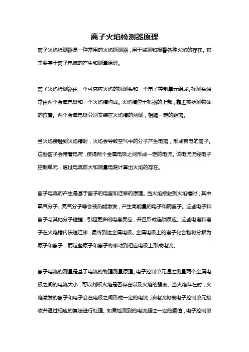 离子火焰检测器原理
