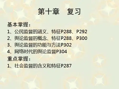 第11章国际反腐败与监督制度