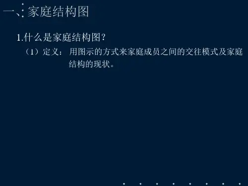 第四讲家庭结构图与家庭代际图