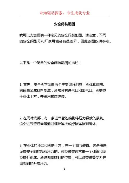 安全阀装配图