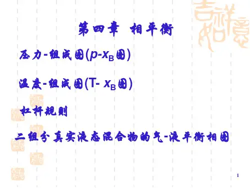 物理化学课件二组分相图相图