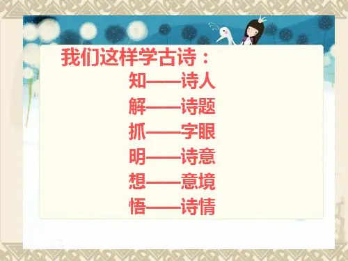 苏教版语文六下20古诗两首石灰吟墨梅PPT课件