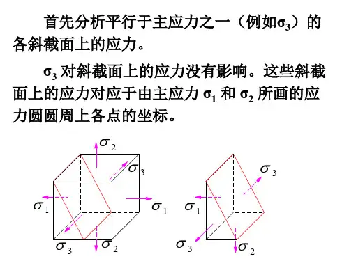 三向应力状态简介