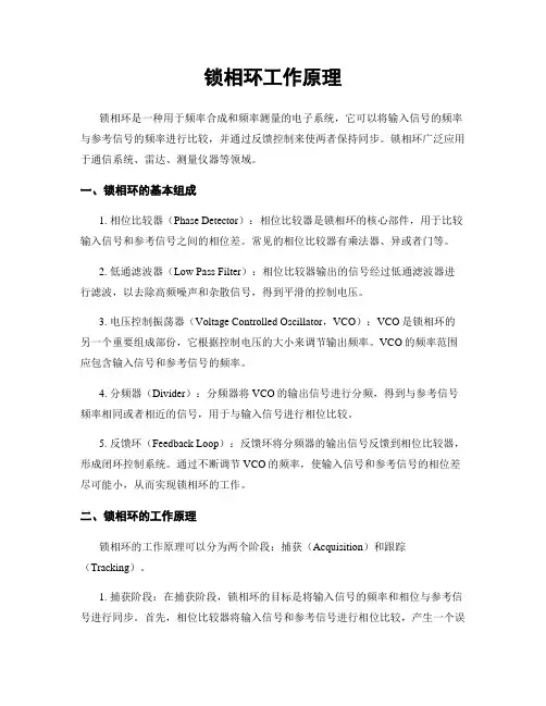 锁相环工作原理