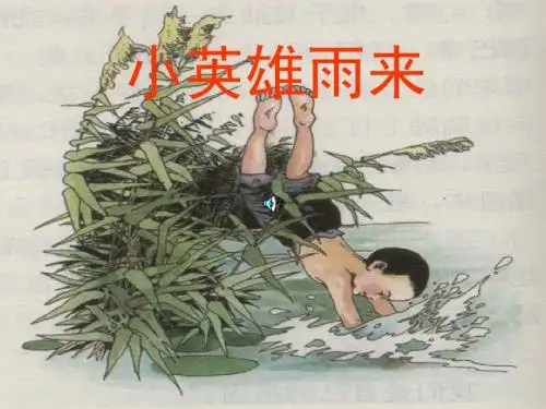 《小英雄雨来》PPT课件