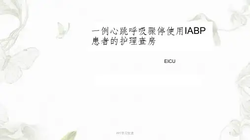 IABP护理查房ppt课件