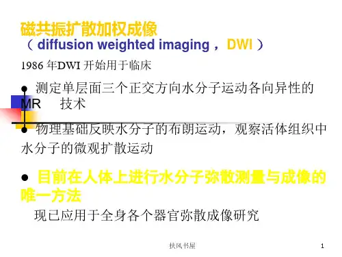 磁共振DWI的应用[业界优制]