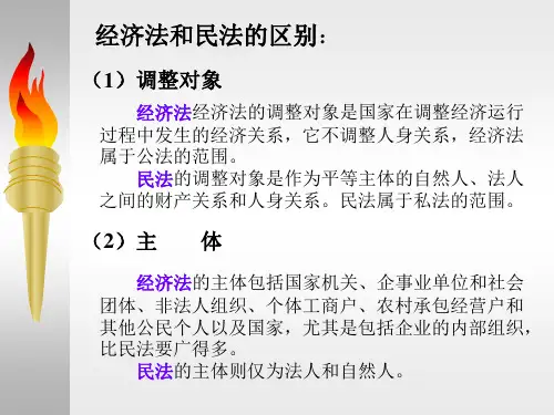 经济法和民法、行政法的区别