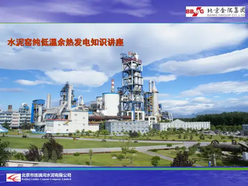 余热发电知识讲座