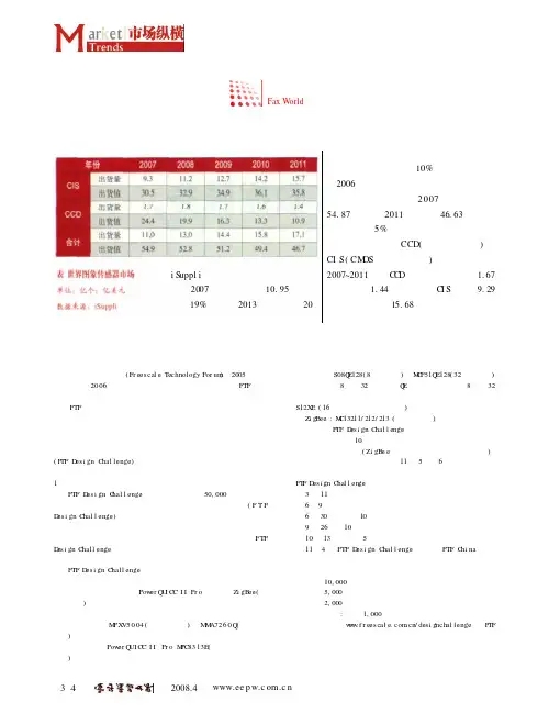 倡导环保 飞思卡尔技术论坛设计应用大奖赛报名在即