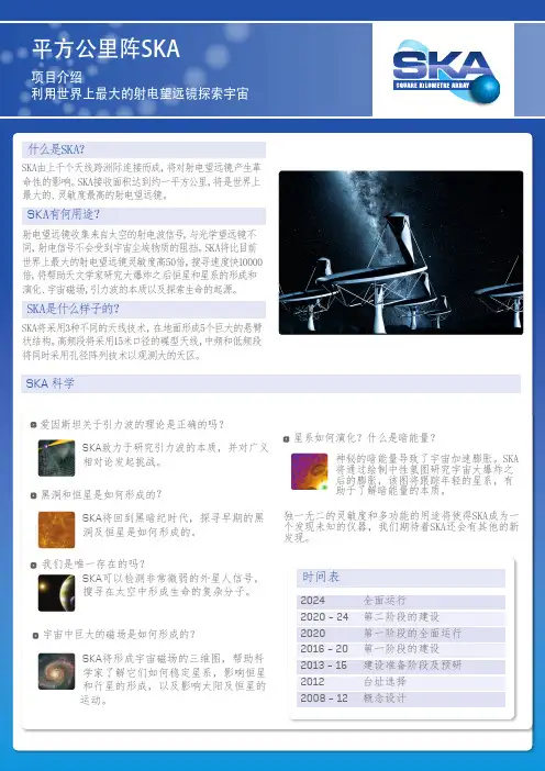 平方公里阵SKA