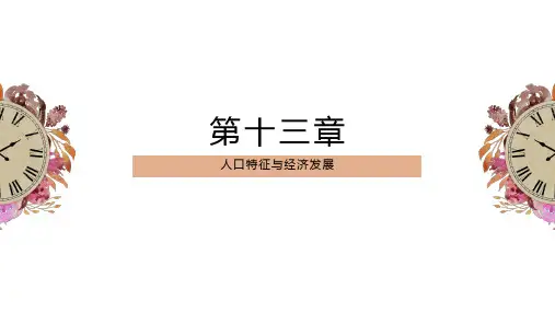 人口社会学第2版PPT第十三章