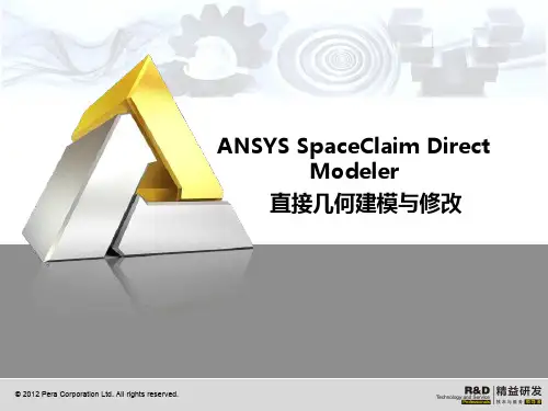 ANSYS_SCDM直接几何建模