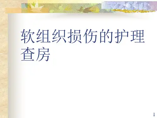 软组织损伤的临床康复PPT参考幻灯片