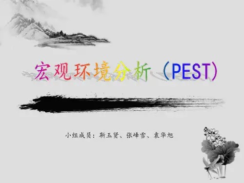 房地产宏观环境分析PPT课件
