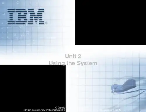 aix系统应用基础-02 using the system 共21页