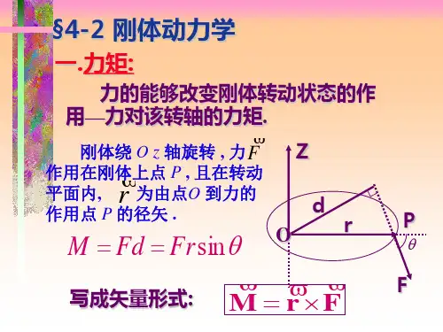 4-2刚体的转动-刚体动力学解析