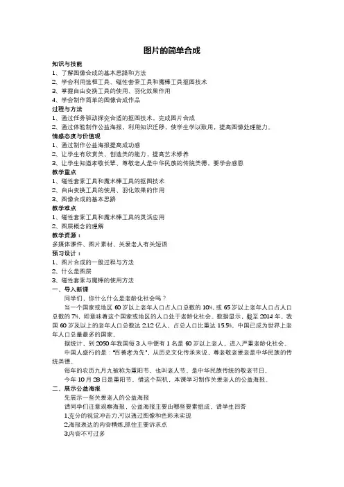 图片的简单合成