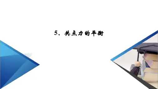 人教版新教材共点力的平衡1课件