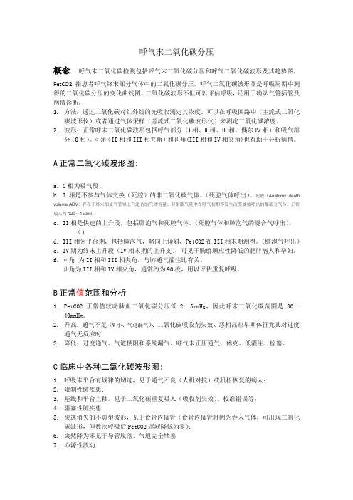 呼末二氧化碳