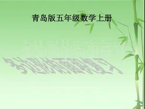 《多边形的面积复习》PPT课件