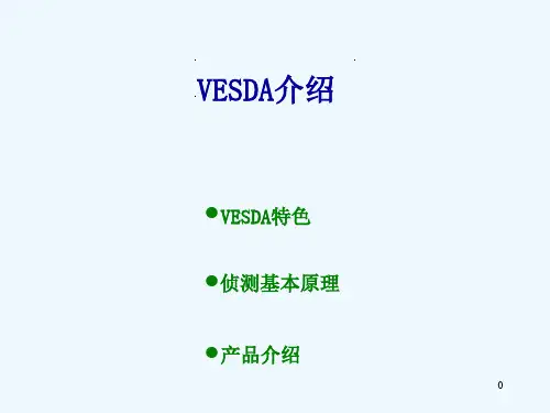 VESDA极早期火灾预警系统