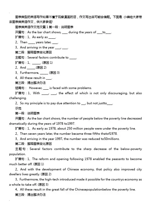 图表类英语作文范文