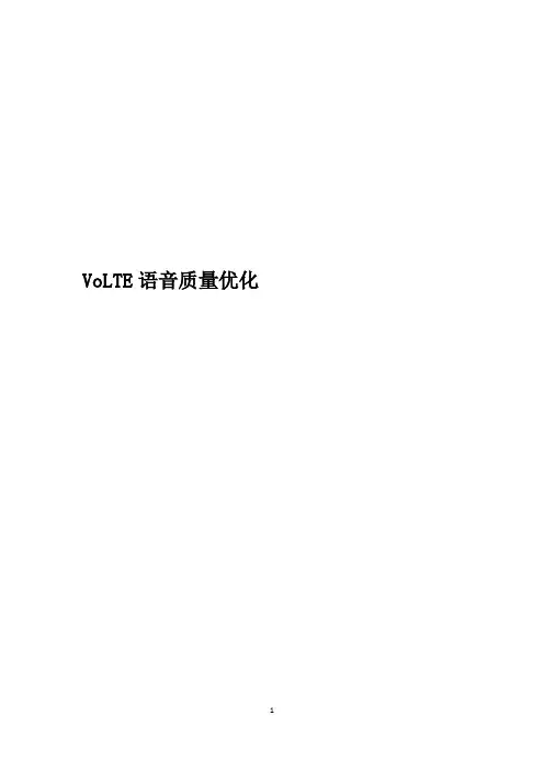 Volte-4-VoLTE语音质量优化案例(14个)