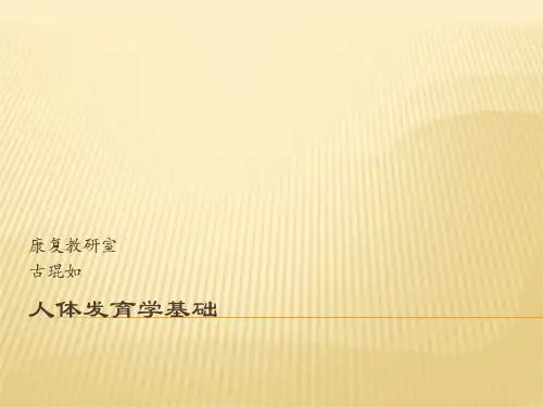 人体发育学基础