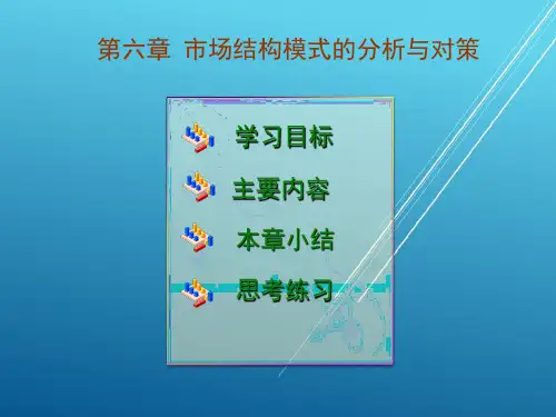 管理经济学第六章