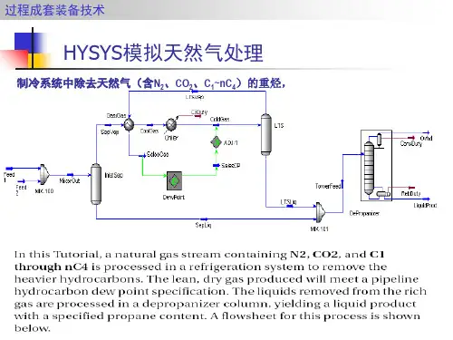 HYSYS模拟简单流程讲义( 31页)PPT课件