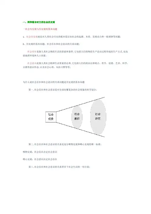 人类社会存在和发展的物质基础