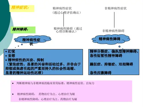 心理障碍的评估与诊断