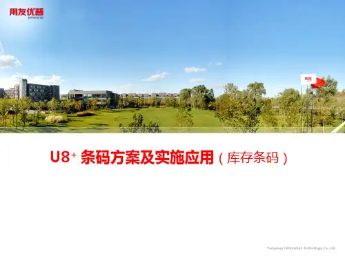 U8 条码方案与实施应用(库存条码)