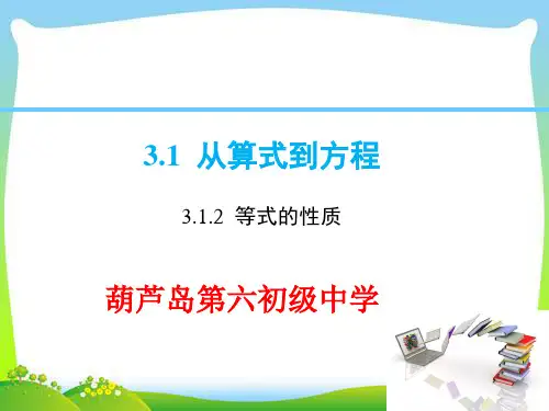 《等式的性质》ppt课件人教版初中数学1