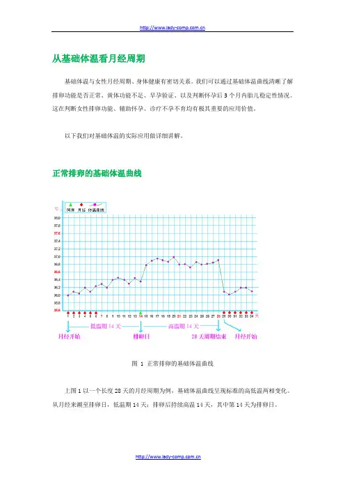 基础体温了解女性健康避孕