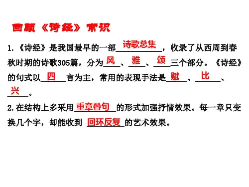 《式微》《子衿》课件1