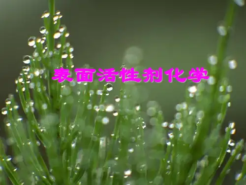 表面活性剂化学