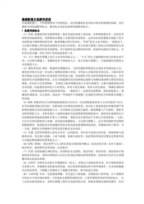目视解译