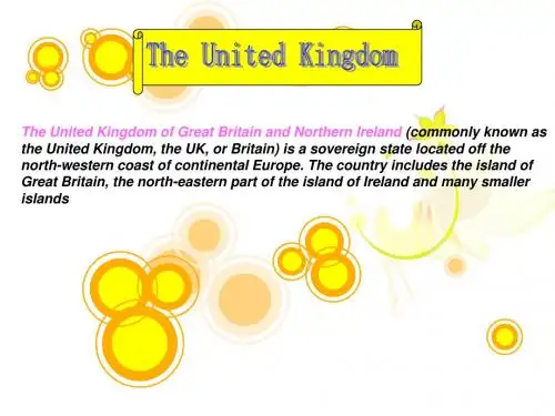 The united kingdom英国简介