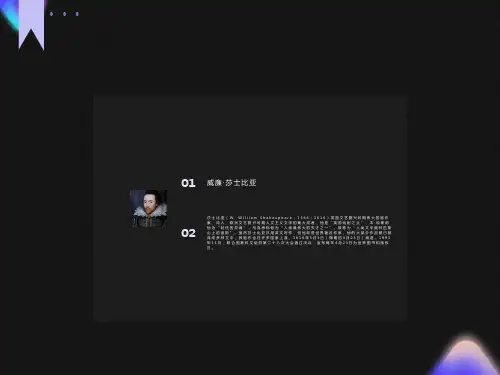 《哈姆雷特》ppt课件