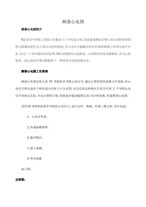 频谱心电图临床应用