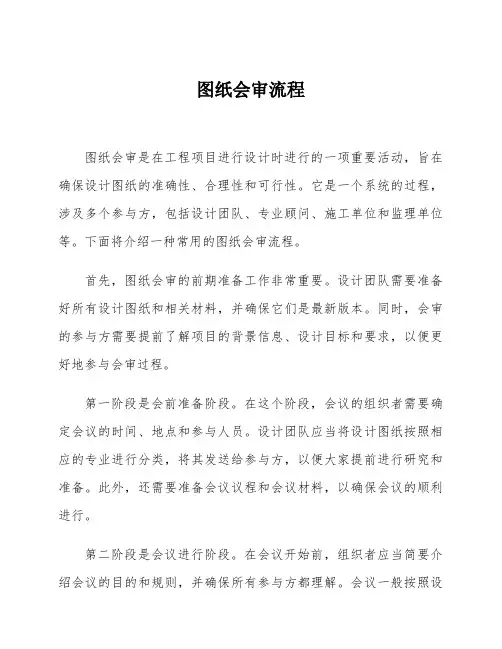 图纸会审流程