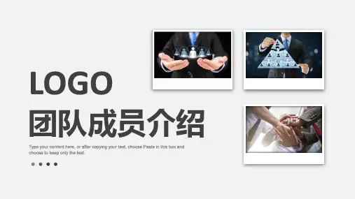 团队介绍ppt模板