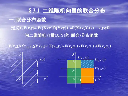 §3.1 二维随机变量的联合分布