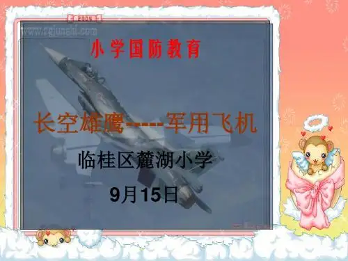 《国防教育——飞机介绍》ppt课件