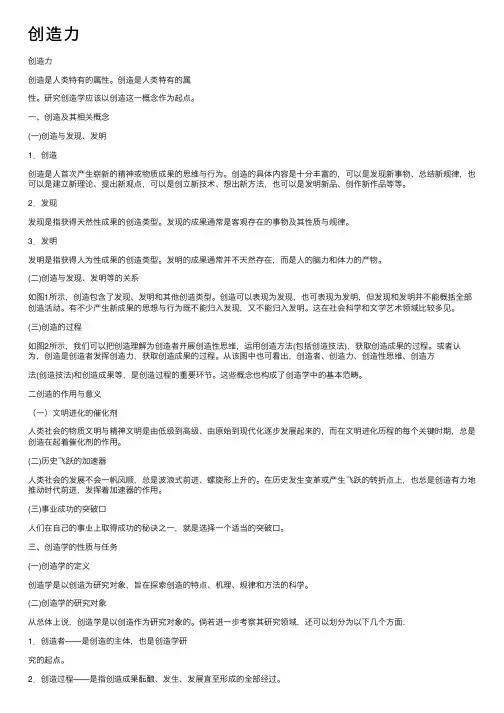 创造力——精选推荐